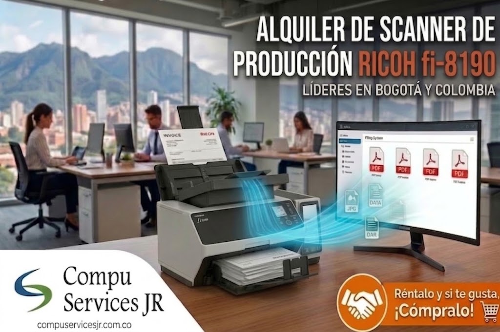 Alquiler Scanner Ricoh Fi-8190