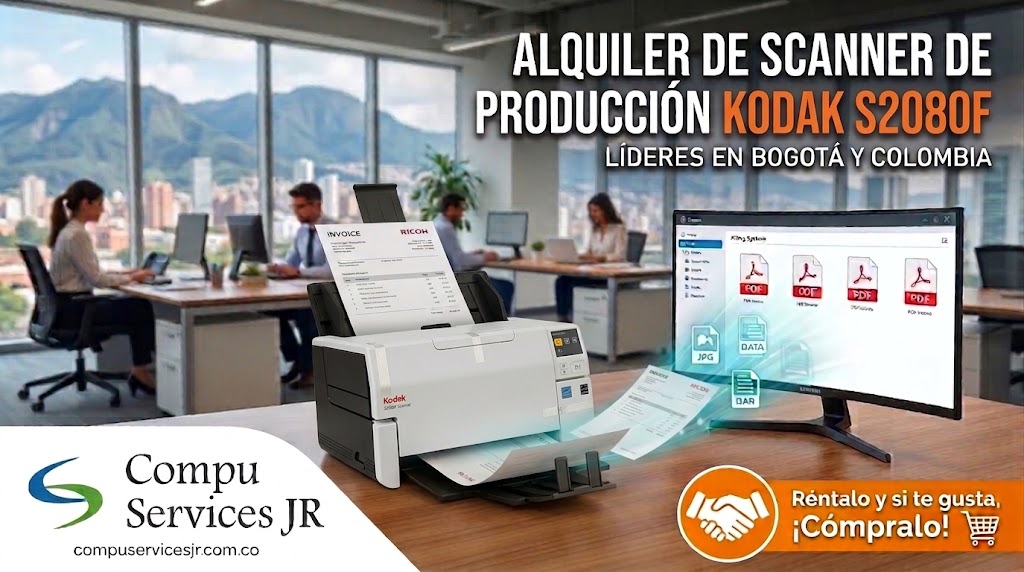Alquiler de scanner Kodak S2080F