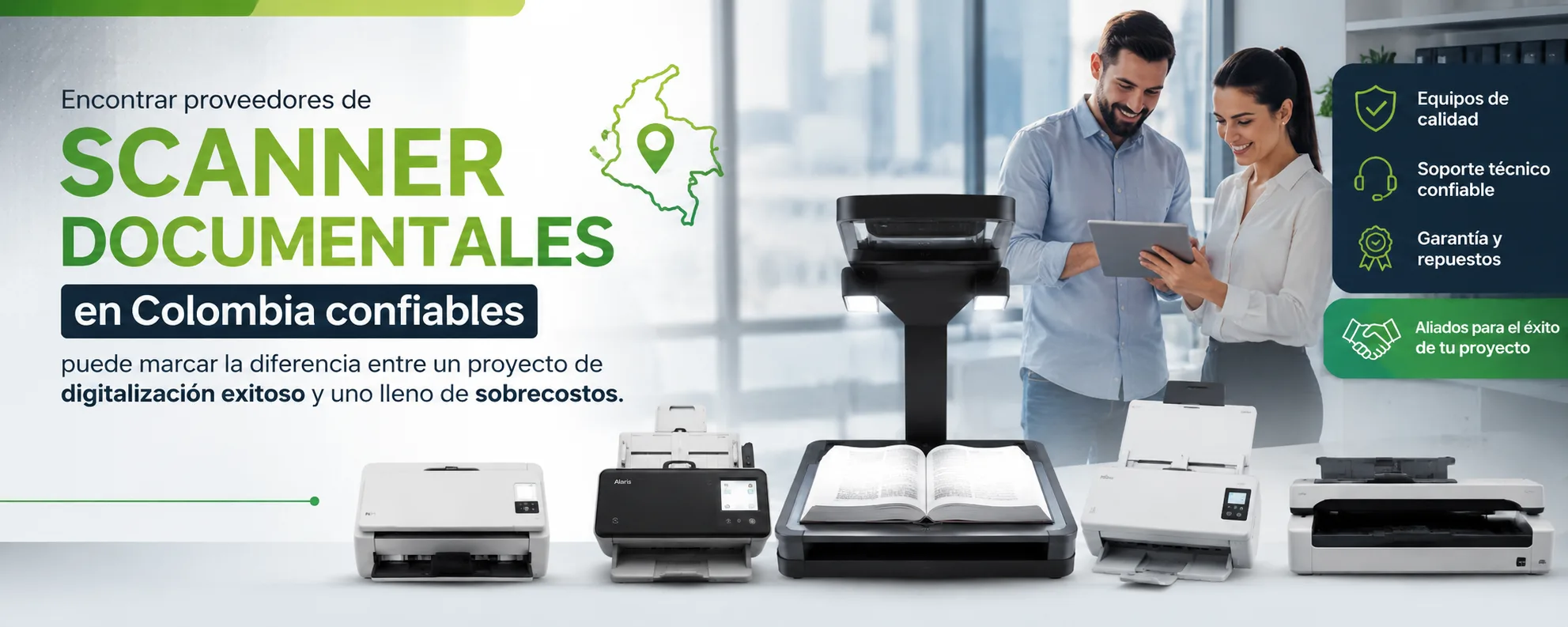 Venta de Escáneres para Oficina